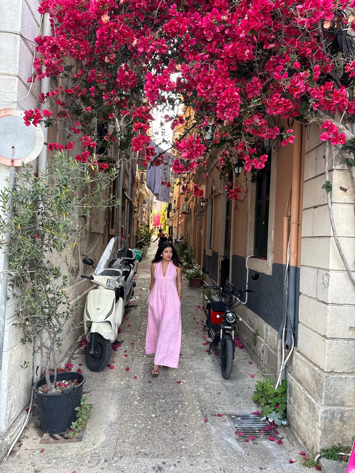 Solin linen dress